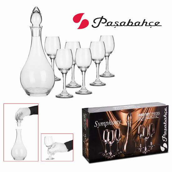SET SYMPHONY (DECANTEUR + 6 VERRE/PIED)