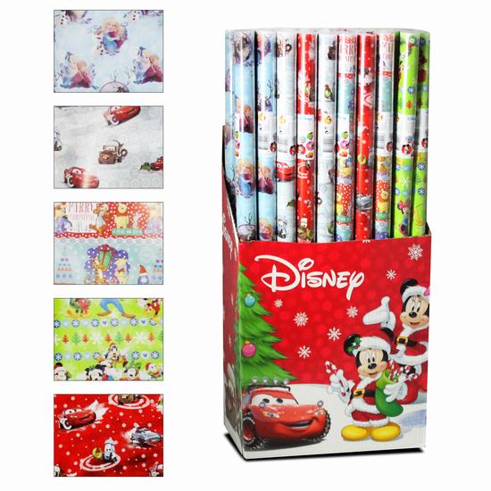 PAPEL DE PRESENTES DE NATAL DISNEY NATAL MIX 200 x 70 cm