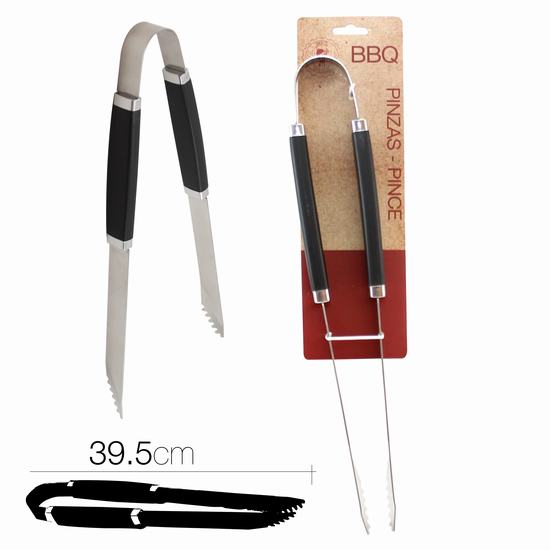 PINZAS PARA BARBACOA 39.5 x 2.5 cm