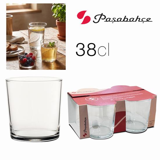 VASO BISTRO MEDIO X4 38 cl