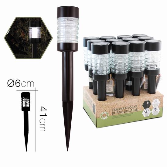 LAMPARA SOLAR Diam 6 x 41 cm
