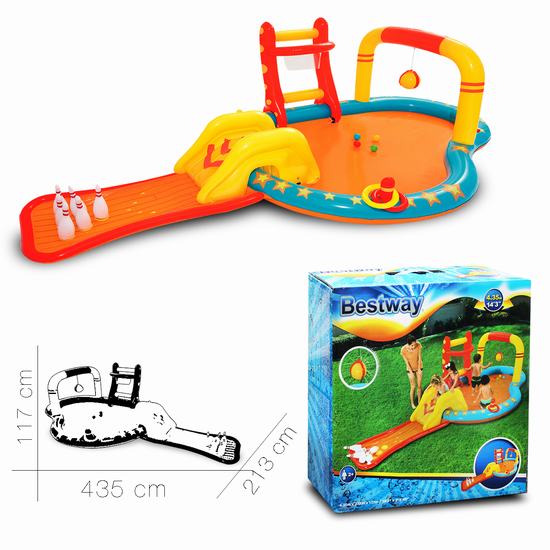 PISCINE GONFLABLE AIR DE JEU 435 x 213 x 117 cm
