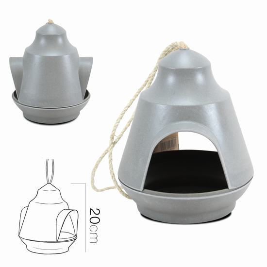 COMEDERO PARA AVES DIAM 16,5 cm x 20 cm