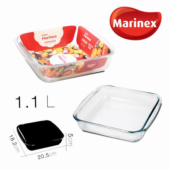 BANDEJA HORNO CUADRADA  1.1 L