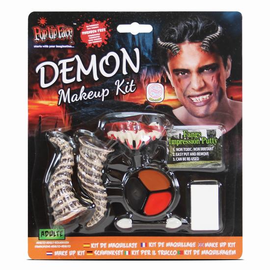 KIT MAQUILLAJE DEMONIO