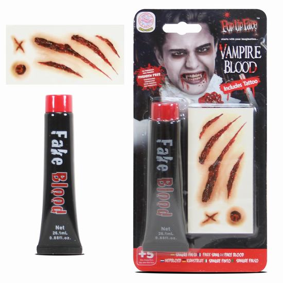 KIT SANGRE FALSA 26,1 ml + TATUAJE