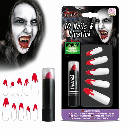 KIT MAQUILLAJE UÑAS+PINTALABIOS