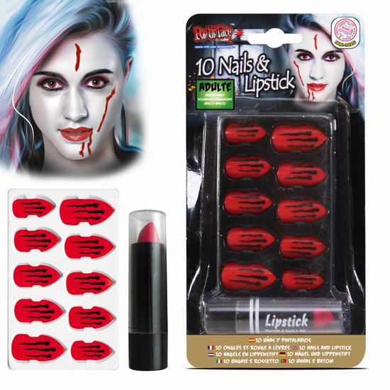 KIT MAQUILLAJE UÑAS+PINTALABIOS